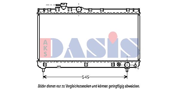 AKS DASIS Radiators, Motora dzesēšanas sistēma 211690N